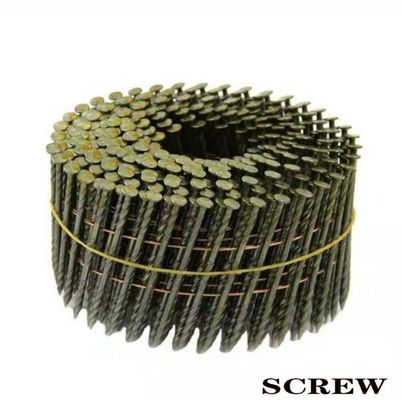 Bom preço 1/4 de fio de prego galvanizado de bobina de prego 0.099 & Prime pintado de pallet bobina de prego online