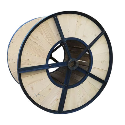 Bom preço 4 Way Cable Reel de madeira de madeira contraplacado Cable Elétrico Reels de madeira para o cabo on-line