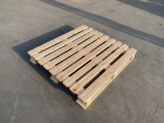 Bom preço Terminal Marítimo Paletes não fumigados Fábrica de processamento Paleta de madeira de 4 vias on-line