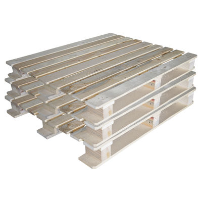 Bom preço 48X40 Paleta de madeira fumigada de entrada de 4 vias Paleta de madeira de pinho on-line
