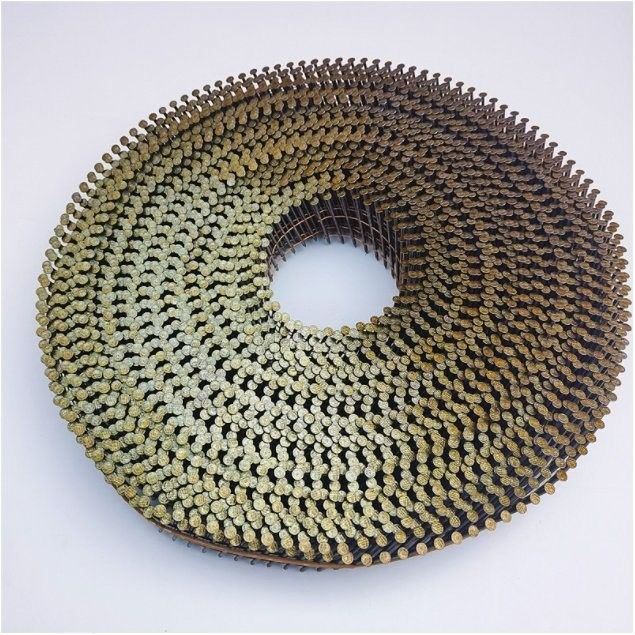 ANSI padrão de madeira pallet Nails Ring Shank Coil Pallet Nails para paletes de Epal