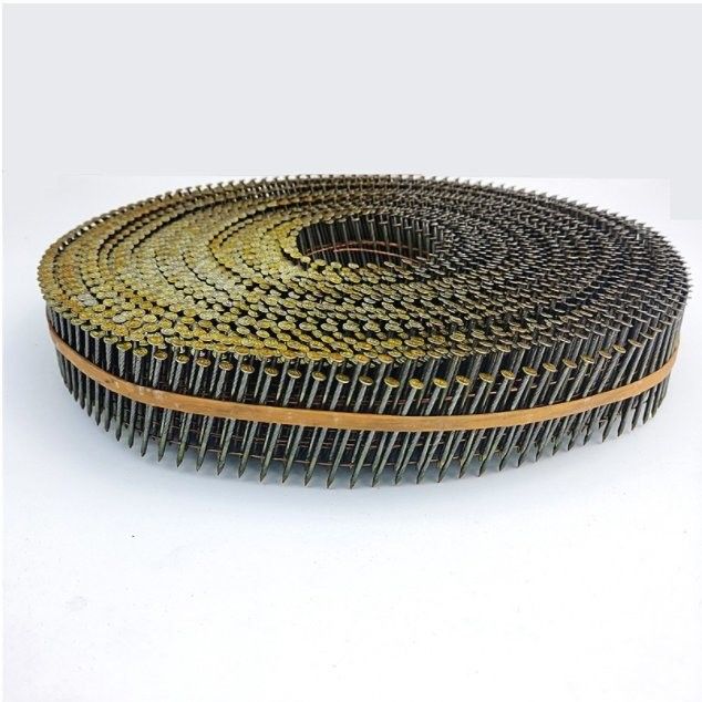 15 graus Galvanizado Esferas de Chapa Liso Torcido parafusos Espiral Cadeia 3 4 Esferas de Roofing