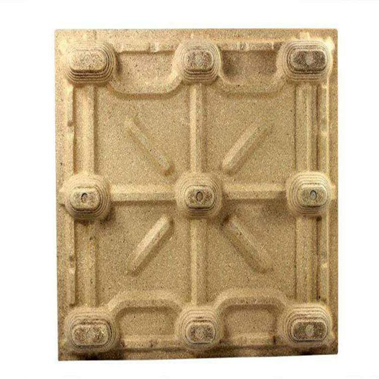 Fumigation Free Press Pallet de madeira Euro Size Compress Pallet Moldeado Pallet Tray