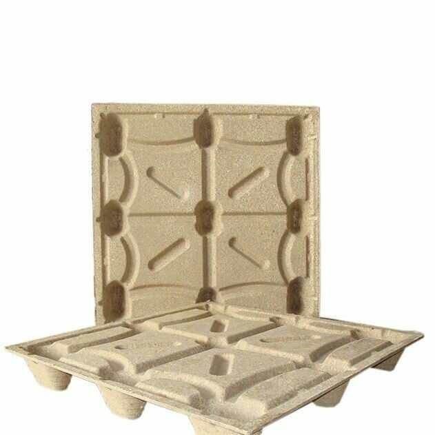 Fumigation Free Press Pallet de madeira Euro Size Compress Pallet Moldeado Pallet Tray