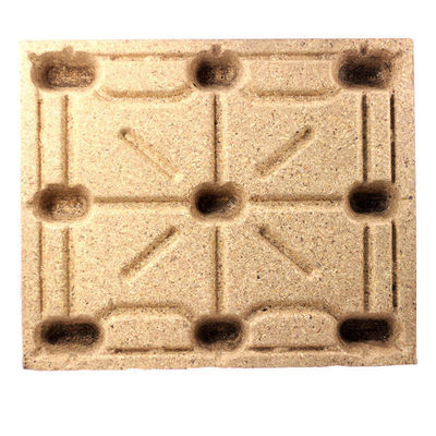 Bom preço Paletes moldados livres de fumigação comprimida Paletes moldados de fibras de madeira Paletas de madeira on-line