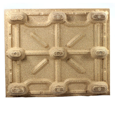 Bom preço Paleta de madeira moldada comprimida Fumigation Fibre de madeira livre Paleta de madeira ecológica on-line