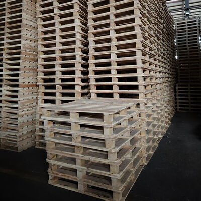 Bom preço Pallet de madeira padrão EPAL com tamanho personalizado para transporte industrial on-line